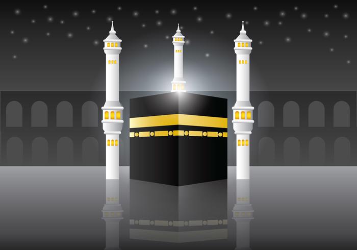 Makkah Al-Mukaram Vector Background