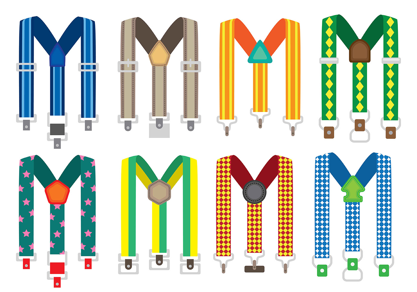 Suspenders Free Vector Art - (2439 Free Downloads)