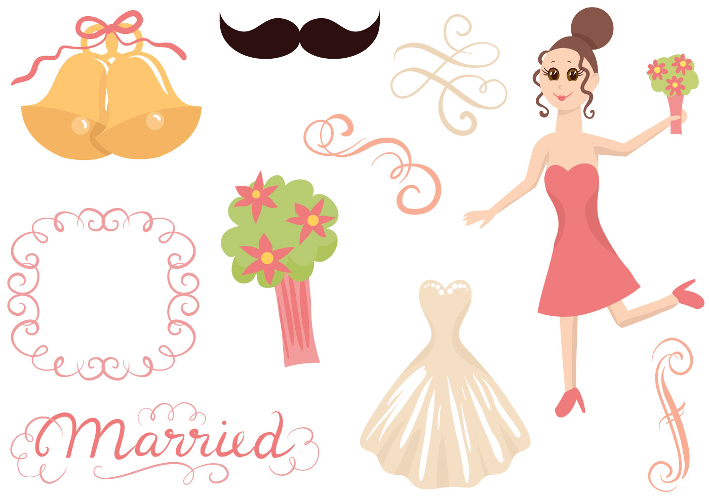 Download Free Wedding 2 Vectors 127329 - Download Free Vectors ...