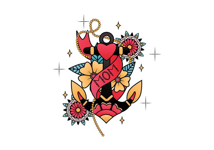 Mom Tattoo Vector Mom Tattoo Vector