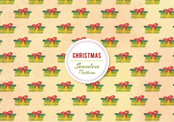 Free Vector Watercolor Gifts Pattern Free Vector Watercolor Gifts Pattern