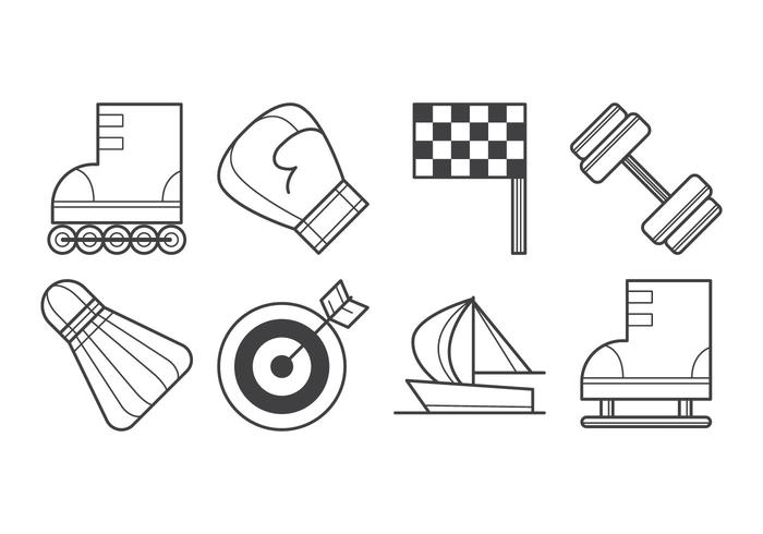 Free Sport Stuff Icon Vector Free Sport Stuff Icon Vector