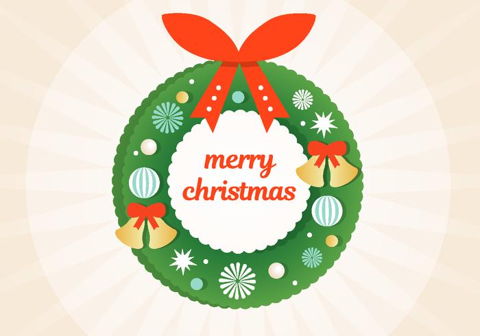 Free Vector Christmas wreath Free Vector Christmas wreath