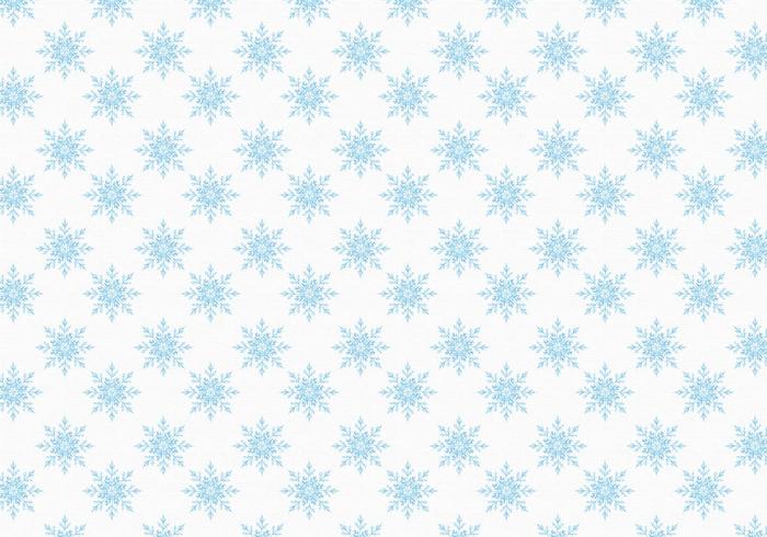 Free Vector Snowflakes Pattern