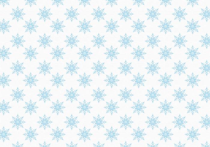 Free Vector Snowflakes Pattern