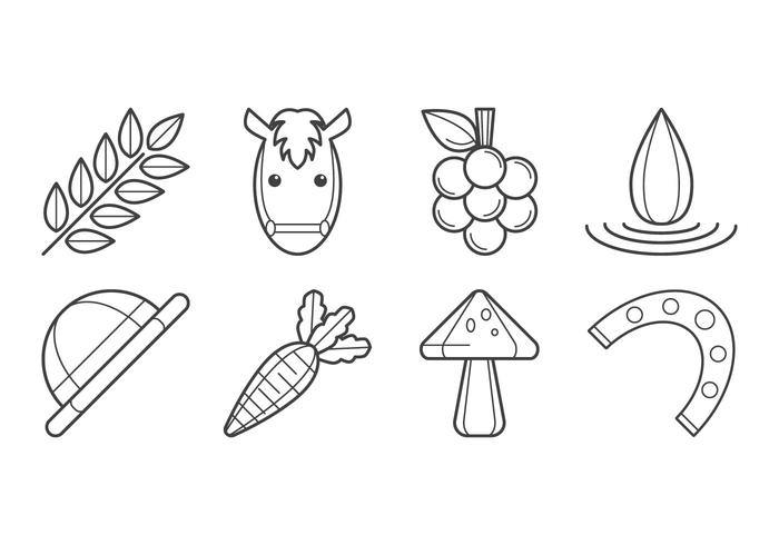 Free Agricultural Icon Vector