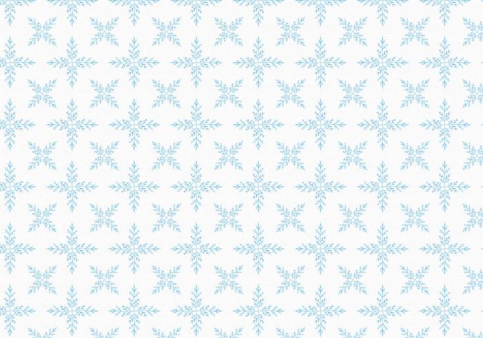 Free Vector Snowflakes Pattern