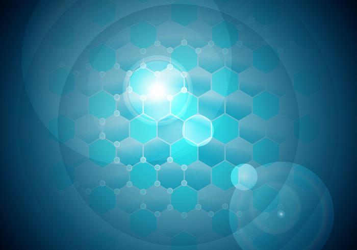 Nanotechnology Background Vector Free 2