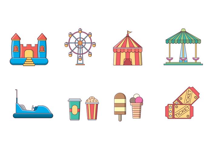 Amusement Park Vector