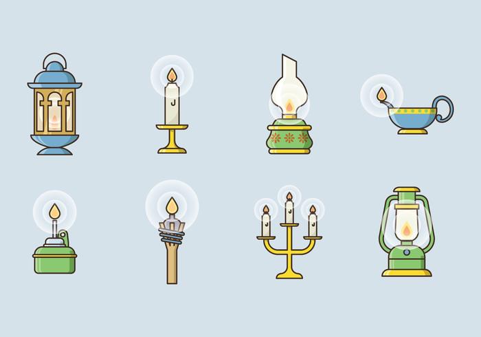 Free Lamp Vector Icons