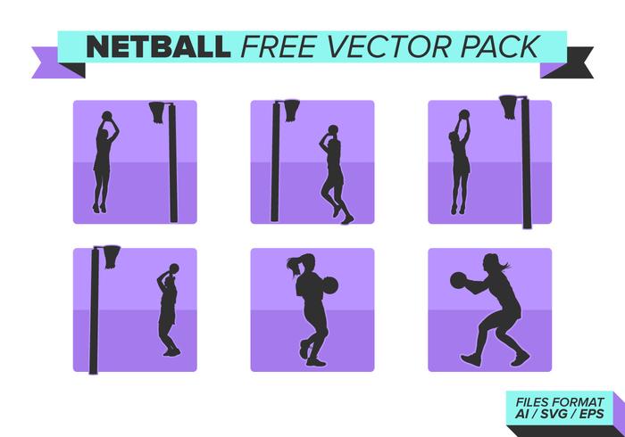 Netball Free Vector Pack Netball Free Vector Pack