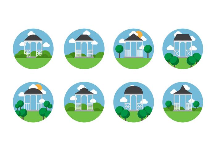 Free Gazebo Vectors Free Gazebo Vectors