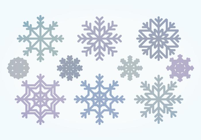 Vector Snowflake Collection