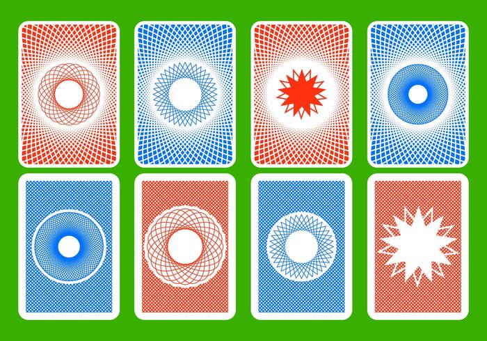 Free Playing Card Back Vector Free Playing Card Back Vector