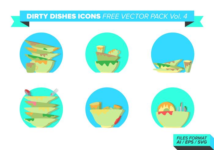 Dirty Dishes Icons Free Vector Pack Vol. 4 Dirty Dishes Icons Free Vector Pack Vol. 4