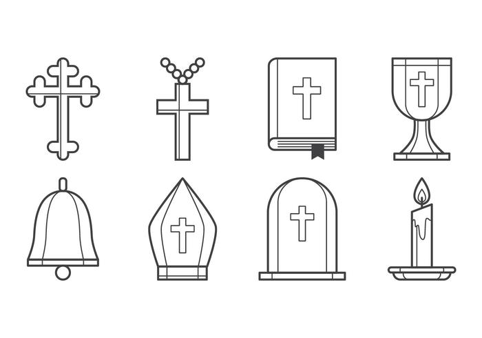 Free Christian Icon Vector