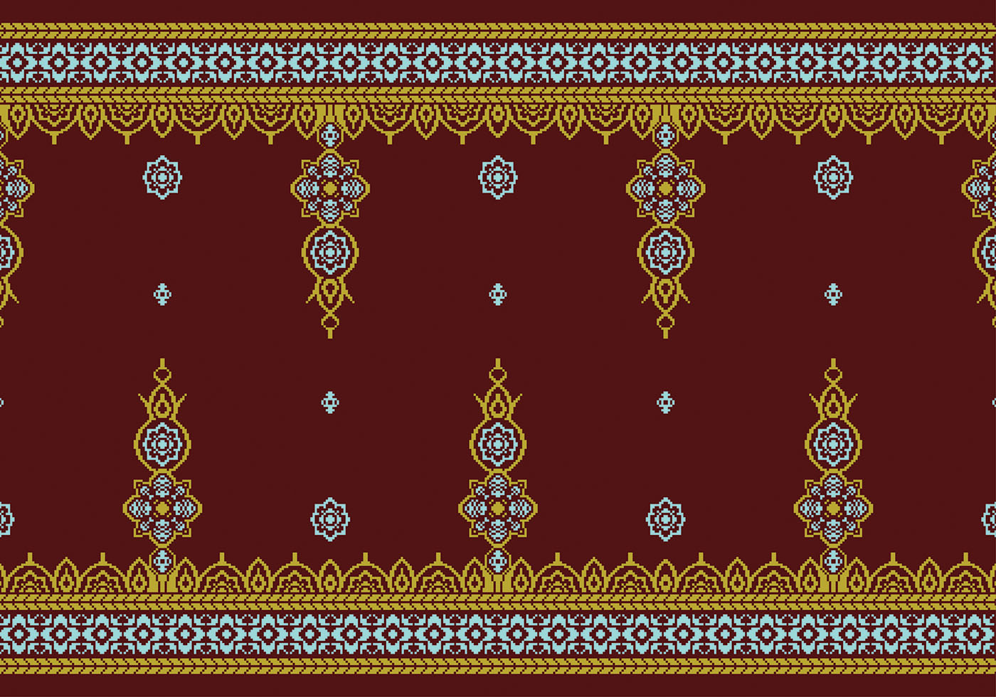 Songket Rumpak Pattern Free Vector 127796 Vector Art at Vecteezy