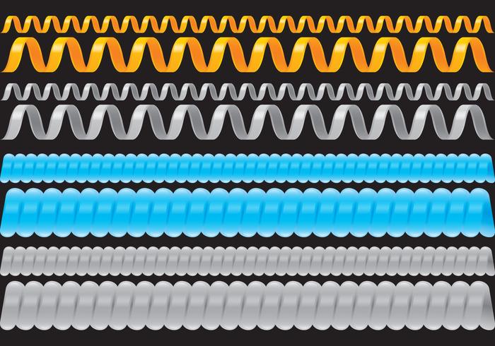 Slinky Cables vector