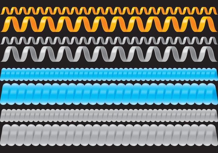 Cables Slinky vector