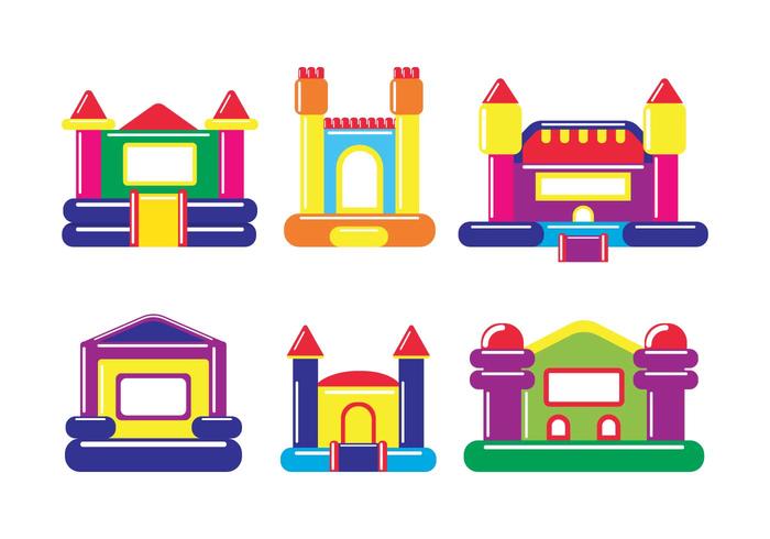 Bounce house vector Bounce house vector