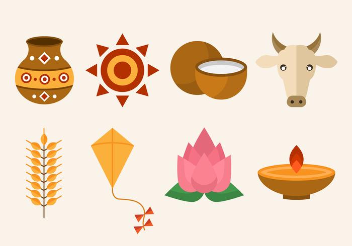 Free Pongal Vector Icon Free Pongal Vector Icon