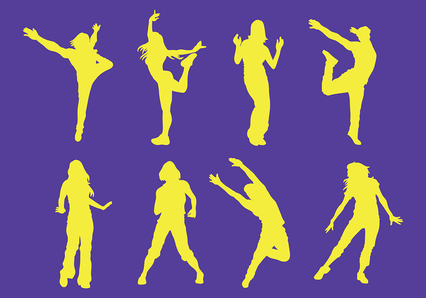 Free Zumba Icons Vector 127863 Vector Art at Vecteezy