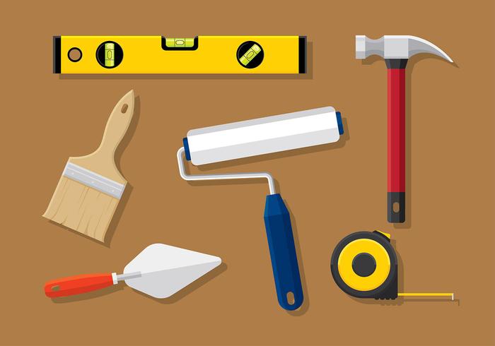 Construction Level Tools Vector