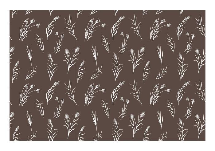 Reeds Vector Pattern Vector