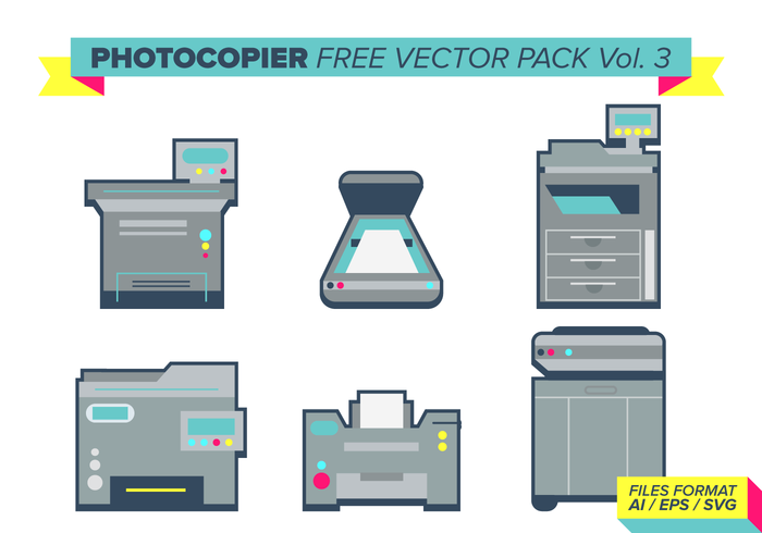 Photocopier Free Vector Pack Vol. 3 Photocopier Free Vector Pack Vol. 3