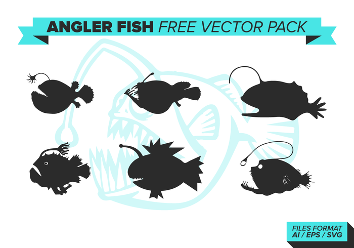 Download Angler Fish Free Vector Pack - Download Free Vectors, Clipart Graphics & Vector Art
