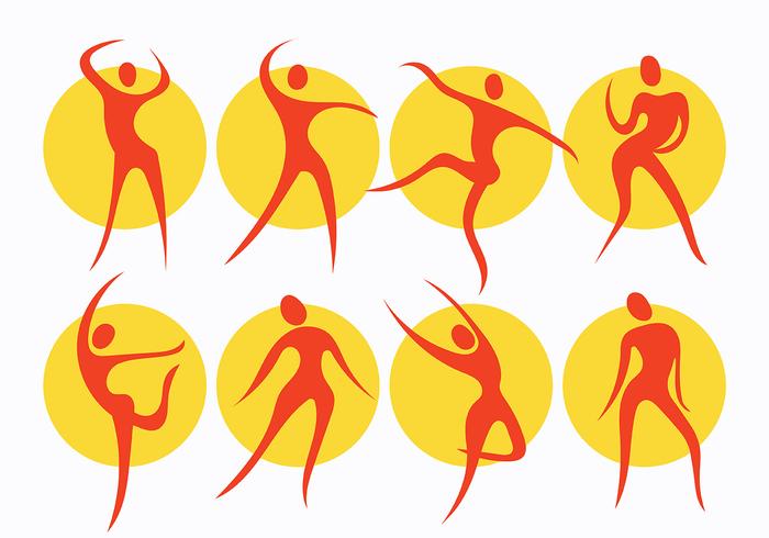 Free Zumba Icons Vector