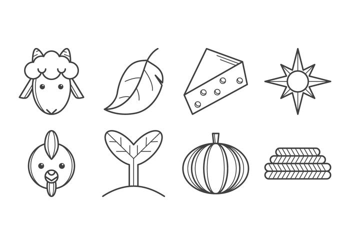 Free Agricultural Icon Vector