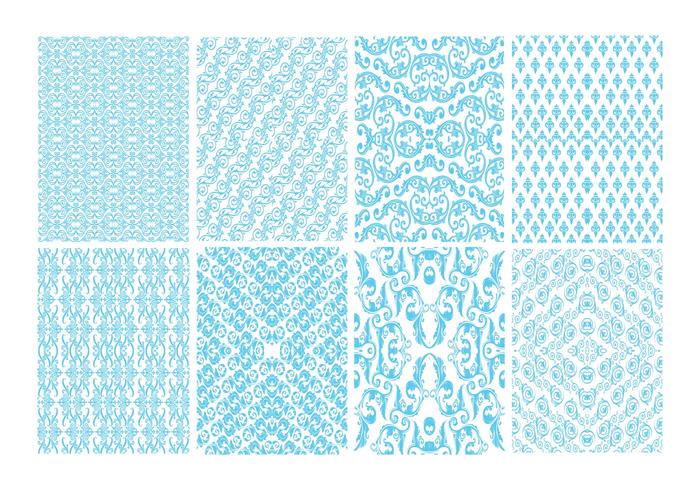 Free Toile Decorative Pattern Vector