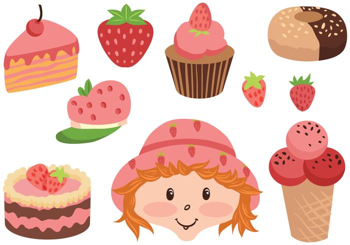 Free Shortcake Vectors