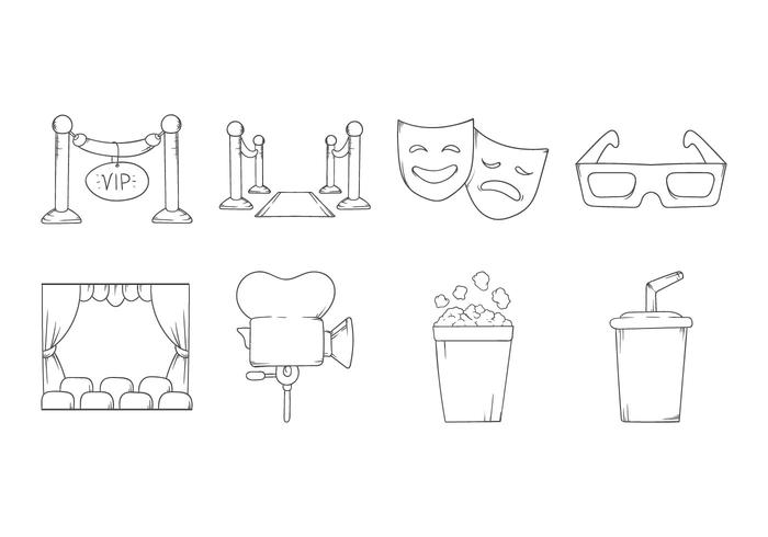 Free Movie Icon Vector Free Movie Icon Vector