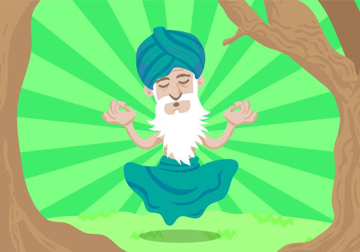 Free Guru Vector Illustration