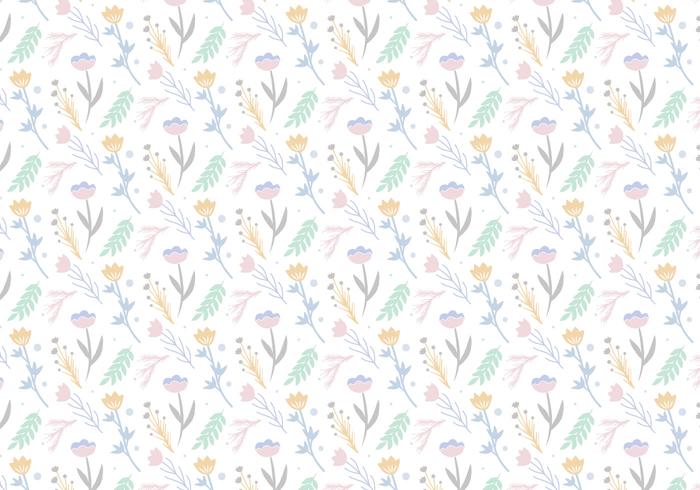 Fondo de patrón floral vector