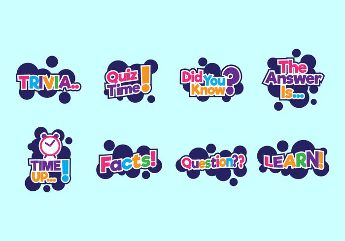Free Trivia Vector Free Trivia Vector