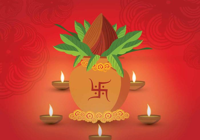 Free Kalash Illustration Free Kalash Illustration