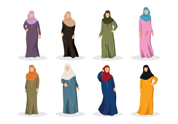 Vector libre de Abaya