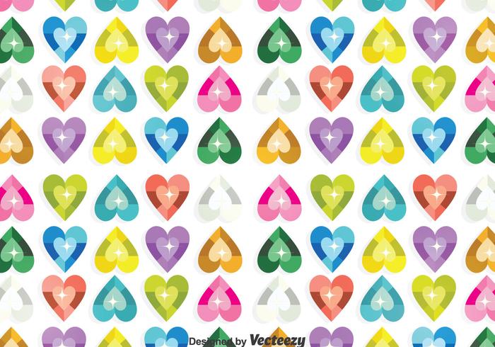 Heart Sequin Background vector