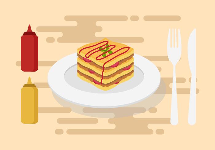 Free Lasagna Vector Illustration Free Lasagna Vector Illustration