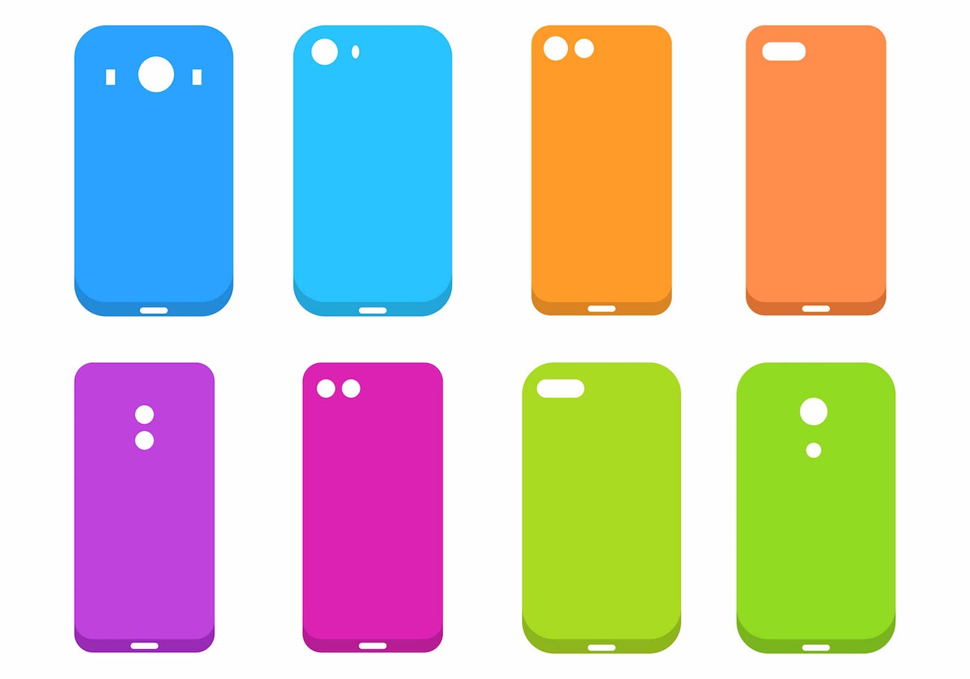 Free Phone Case Vector 128273 Vector Art at Vecteezy