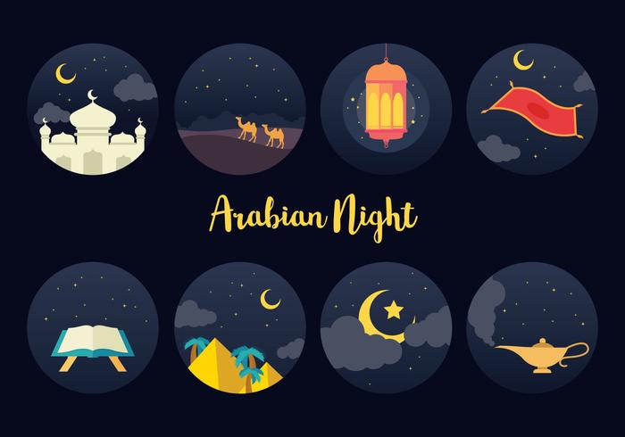 Arabian Night Vector