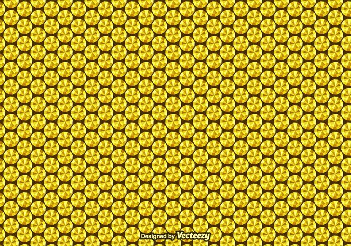 Free Gold Sequin Vector Seamless Pattern
