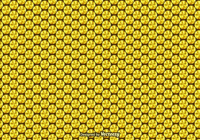 Free Gold Sequin Vector Seamless Pattern