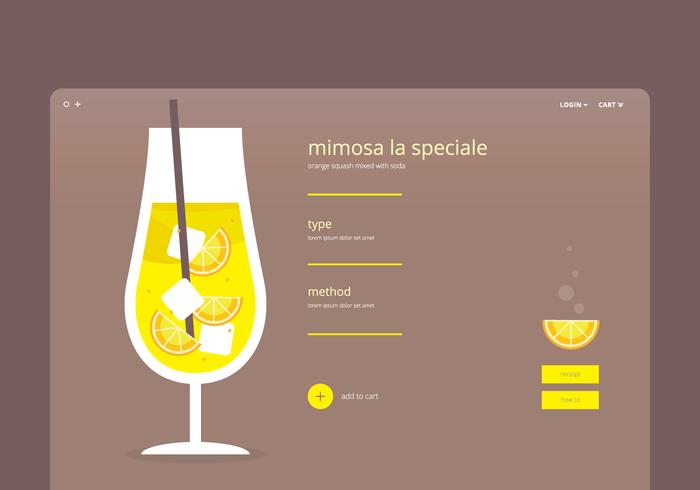 Mimosa Webpage Template Mimosa Webpage Template