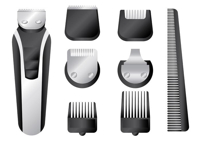 Libre Clippers De Pelo Icons Vector