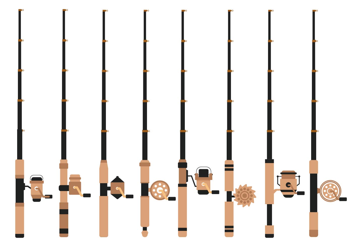 Download Fishing Rod Vector - Download Free Vectors, Clipart ...