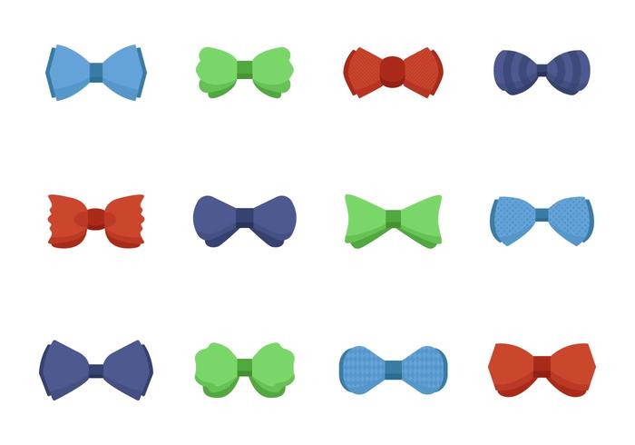 Libre Bowtie Iconos Vector